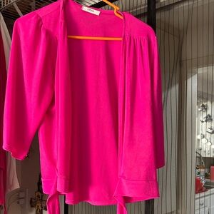 Cherish Hot Pink Crop Top